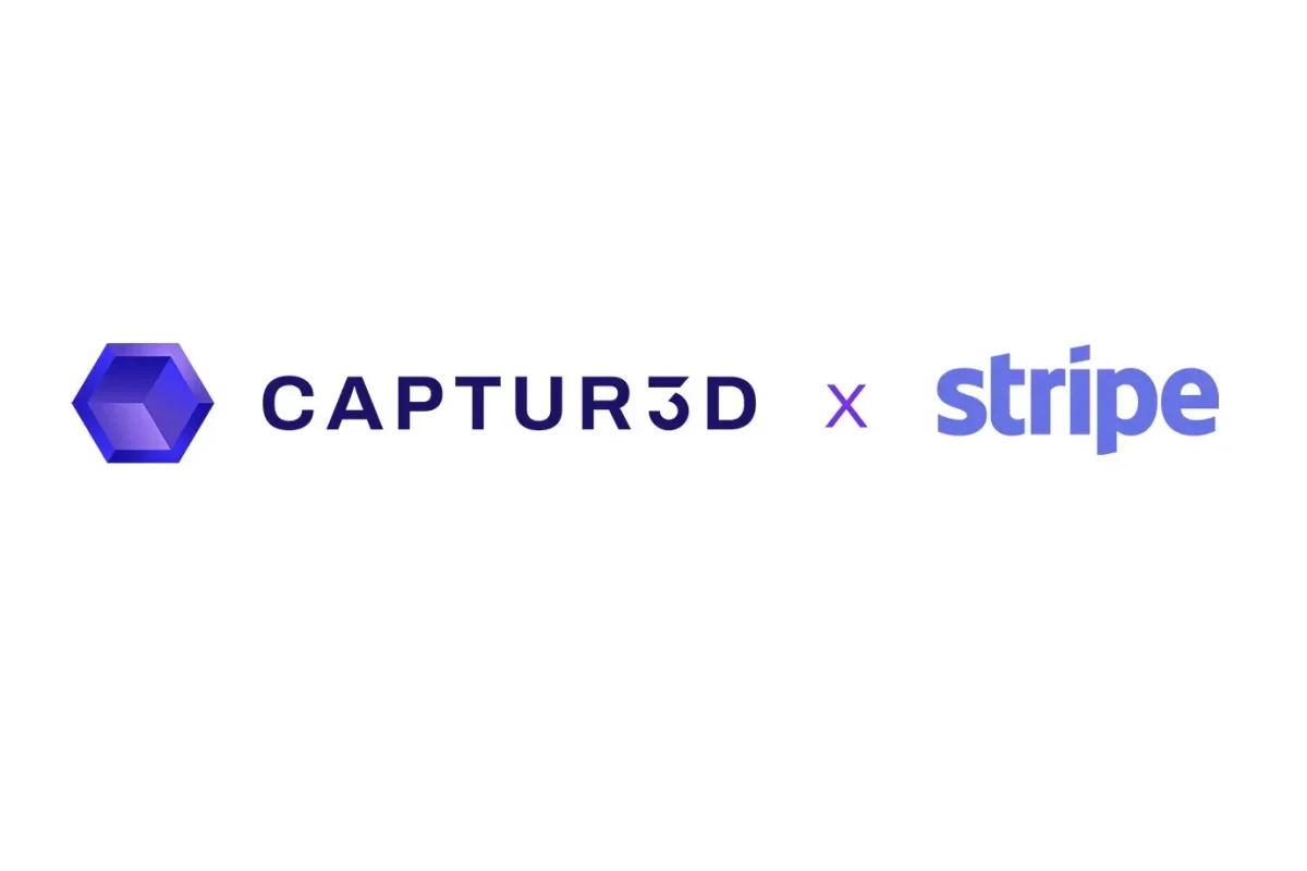Captur3d x stripe logo